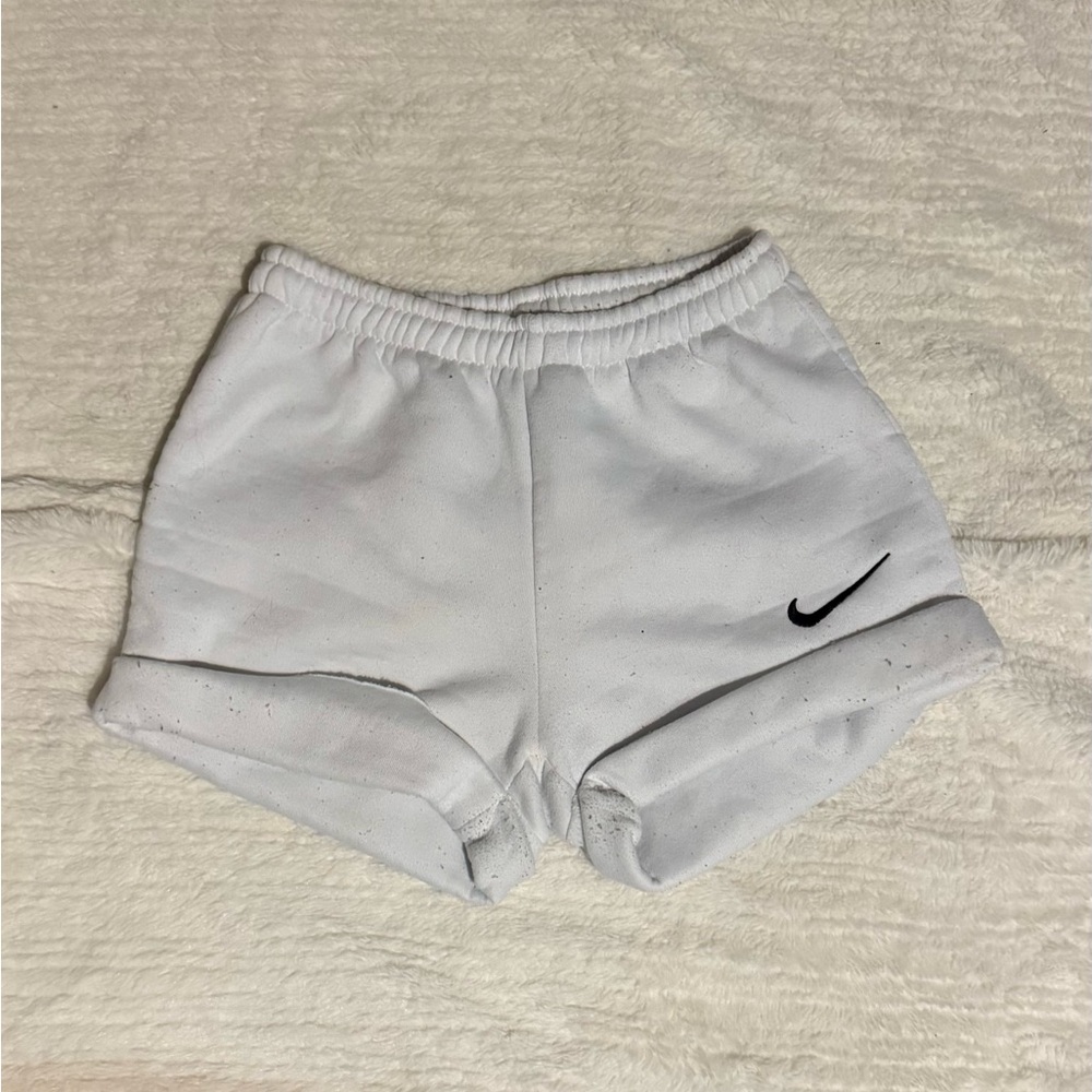 Nike White Casual Shorts